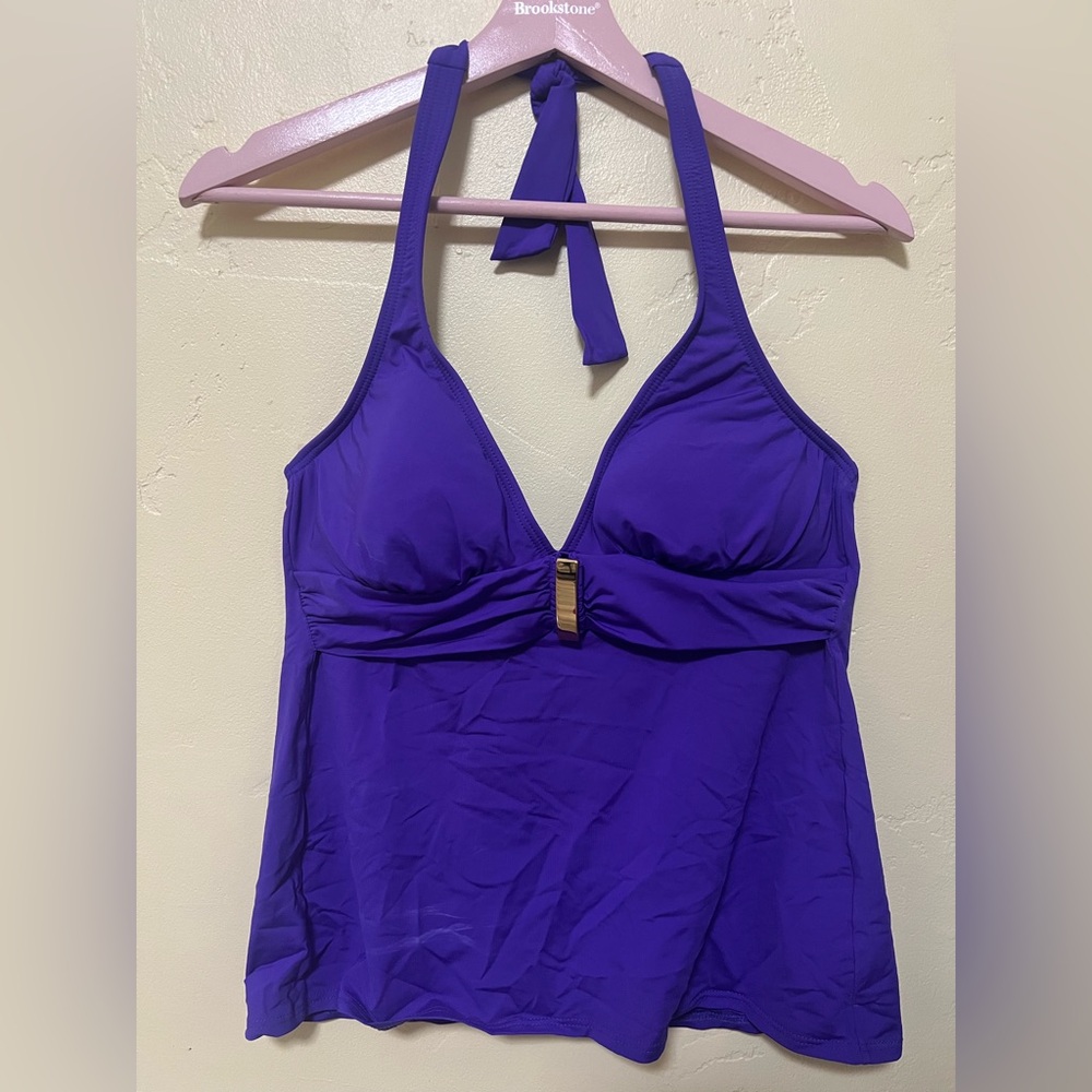 Bamboo Tankini Wear Purple Size L/36B